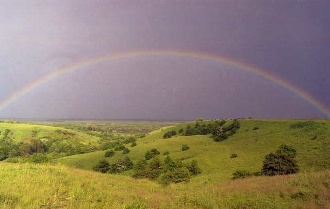 Beam on the right slope of Vorskla.jpg