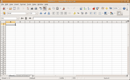 OpenOffice Calc