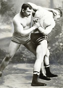 Clarence Whistler wrestlers William Muldoon.jpg