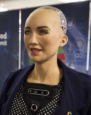 800px-Sophia at the AI for Good Global Summit 2018 (27254369347) (cropped).jpg
